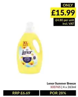 Musgrave MarketPlace Lenor Summer Breeze offer