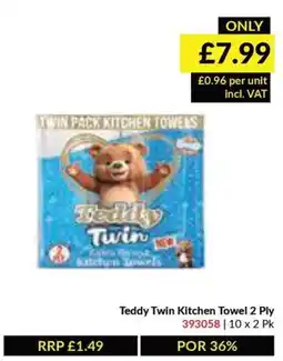 Musgrave MarketPlace Teddy Twin Kitchen Towel offer
