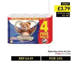 Musgrave MarketPlace Teddy ultra soft offer