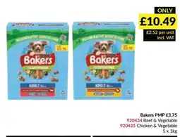 Musgrave MarketPlace Bakers adult dog food offer