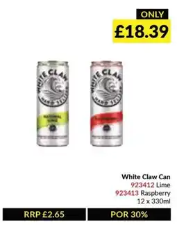 Musgrave MarketPlace White Claw Can offer