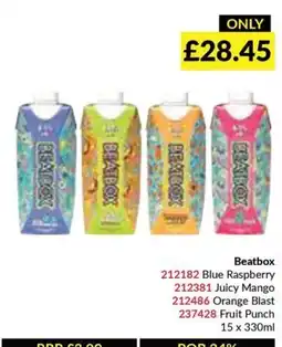 Musgrave MarketPlace Beatbox fruit punch offer