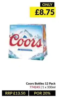 Musgrave MarketPlace Coors bottles offer
