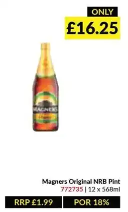 Musgrave MarketPlace Magners Original NRB Pint offer