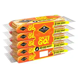 Iceland Jacob's On The Go Fibre Boost Oats & Wholegrain 5 x 46g offer