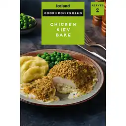 Iceland Iceland Chicken Kiev Bake 350g offer