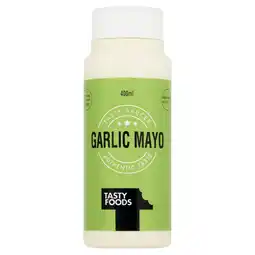 Iceland Tasty Foods Garlic Mayo 400ml offer