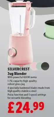 Lidl Silvercrest Jug Blender offer
