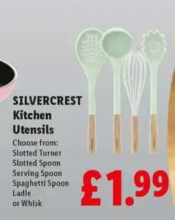 Lidl Silvercrest Kitchen Utensils offer
