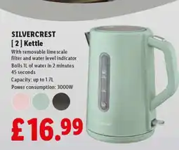 Lidl SILVERCREST | 2 | Kettle offer