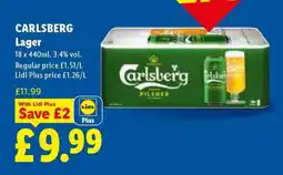 Lidl Carlsberg Lager offer