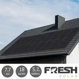 Costco Fresh Solar 7.74kW Solar PV System [18 Panels] with 5.76kW Fox Battery - Fully Installed offer