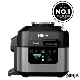Costco Ninja ON500UK Speedi 12 in 1 Multi Cooker, Air Fryer & Slow Cooker in Black Steel offer