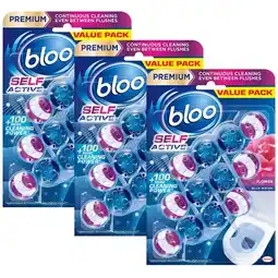 Costco Bloo Self Active Toilet Rim Blocks, 3 x 3 Pack offer