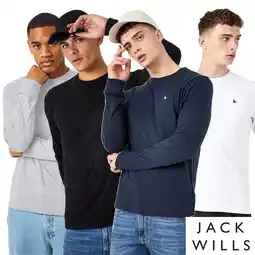 Costco Jack Wills Men's Sandleford Long Sleeve Tee offer