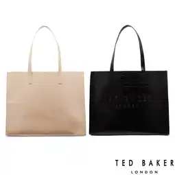 Costco Ted Baker Croc Texture Icon Tote Bag offer