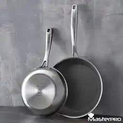 Costco MasterPro Ceratech Ceramic Fry Pan Set, 2 Piece offer