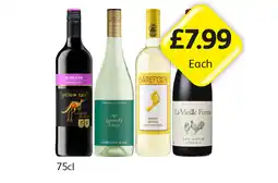 Londis Yellow Tail Big Bold Red, All Good Things Sauvignon Blanc, Barefoot Pinot Grigio, La Vieille Ferme offer