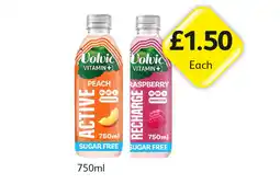 Londis Volvic Vitamin Active Peach, Raspberry offer