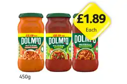 Londis Domino Pasta Bake Creamy Tomato, Bolognese, Meatballs offer