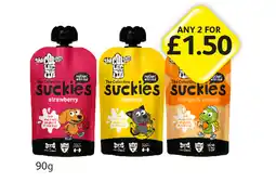 Londis The Collective Suckies Strawberry, Banana, Mango & Peach offer
