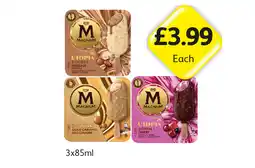 Londis Magnum Utopia Double Hazelnut, Cherry, Double Gold Caramel Billionaire offer
