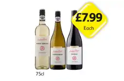 Londis Andrew Peace Pinot Grigio, Chardonnay, Shiraz offer