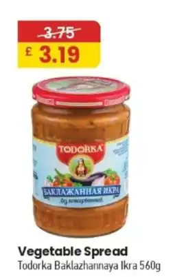 MyMINIMIX Todorka vegetable spread offer