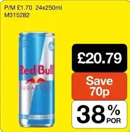 Booker Wholesale Red Bull offer