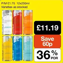 Booker Wholesale Varieties as stocked offer
