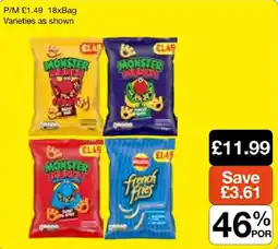 Booker Wholesale Monster Munch offer
