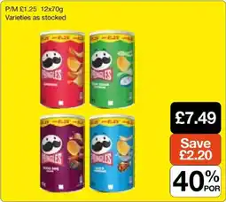 Booker Wholesale Pringles offer