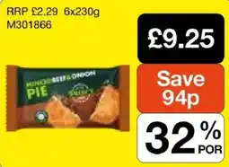 Booker Wholesale Mince Pie offer