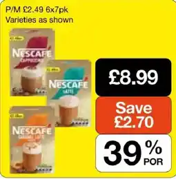 Booker Wholesale Nescafe coffee offer