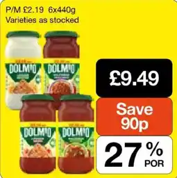 Booker Wholesale Dolmio pasta sauce offer