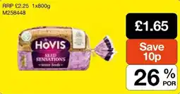 Booker Wholesale Hovis seed sensations offer
