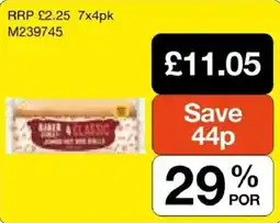 Booker Wholesale Barry & Classic offer