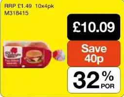 Booker Wholesale Burger King burgers offer