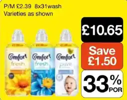 Booker Wholesale Comfort fresh offer