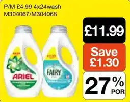 Booker Wholesale Ariel fairy offer