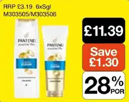Booker Wholesale Pantene classic cream offer