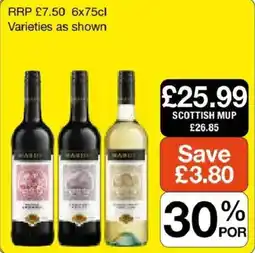 Booker Wholesale Scottish Mup offer