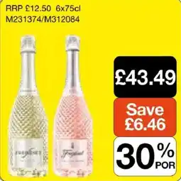 Booker Wholesale Freixenet sparkling wine offer