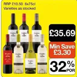 Booker Wholesale Carillon wines offer