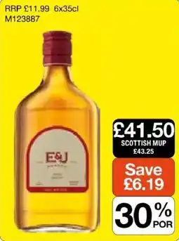 Booker Wholesale Scottish Mup offer