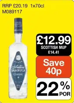 Booker Wholesale Scottish Mup offer