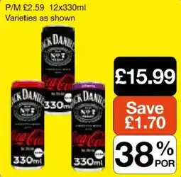 Booker Wholesale Jack Daniel's Coca-Cola offer
