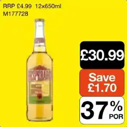 Booker Wholesale Castelletti white wine offer