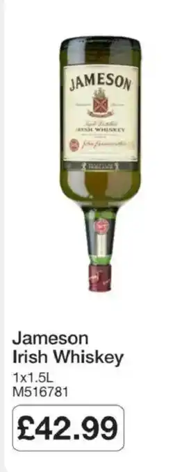 Jameson irish whiskey