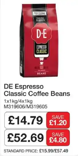 Booker Wholesale De espresso classic coffee beans offer